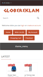 Mobile Screenshot of globereklam.com